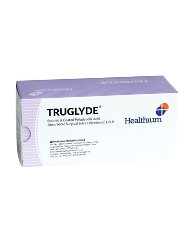 SUTURA TRUGLYDE 5/0 3/8C TR DS 13MM 45CM
