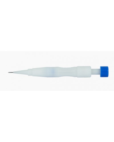 MANIPOLO PER TRAPIANTO CAPELLI 0,8MM BLU